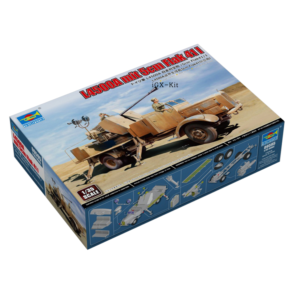 Model Kit Italeri - Trumpeter 09595 1/35 Scale L4500A Armored