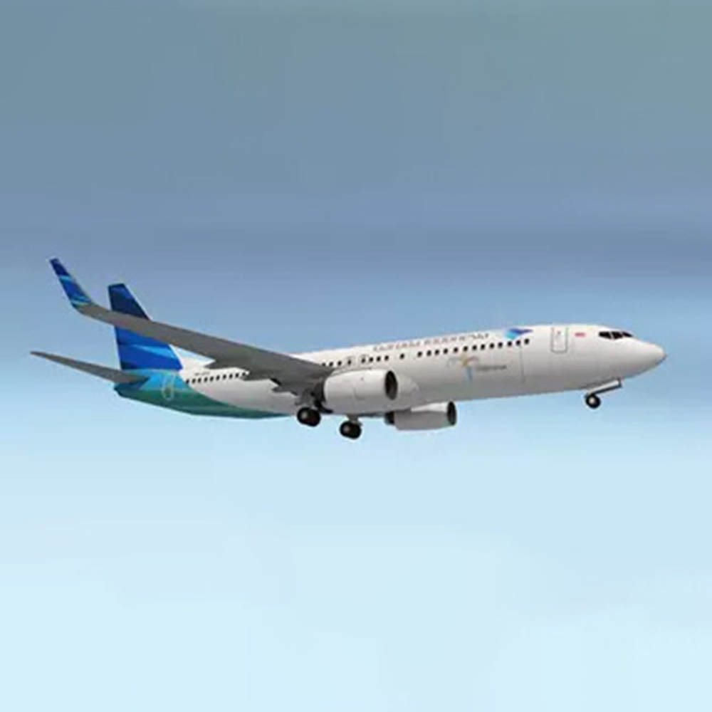Model Kit Hobby - 1:100 Indonesia Airlines Boeing 737‑800 3D