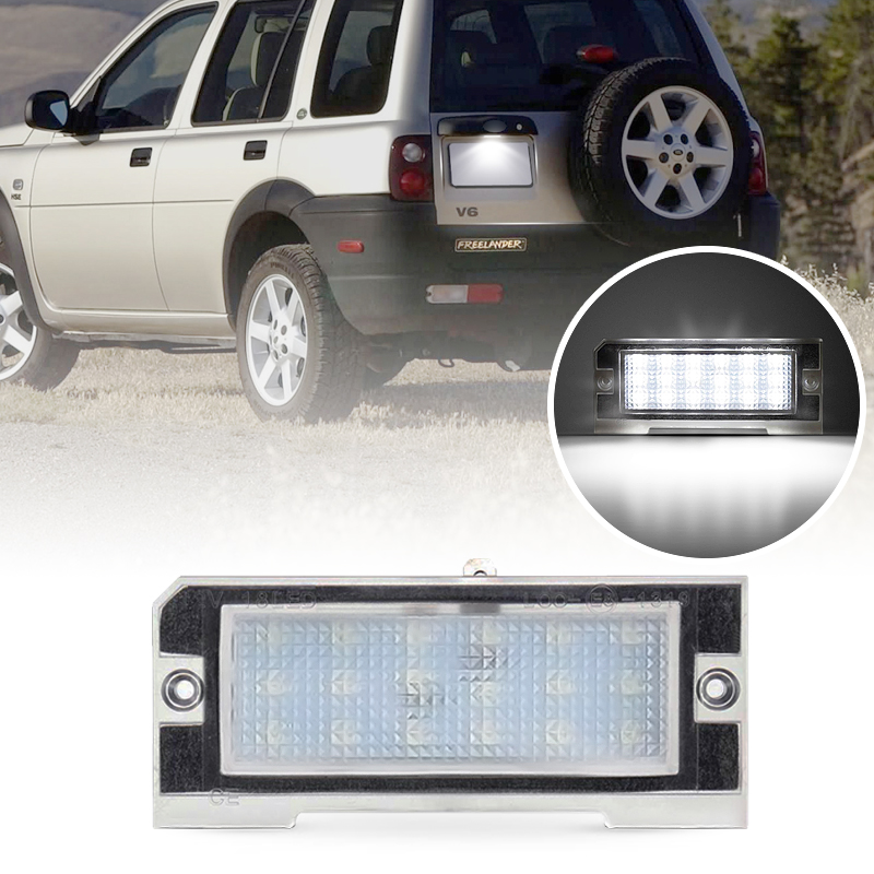 Model Kit Land Rover - 1Pcs LED License Plate Light For