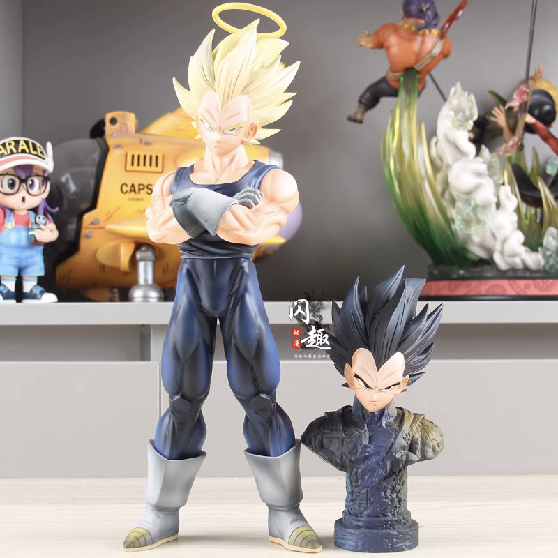 Model Kit Vegito - YJ Majin Vegeta Figurine with Two