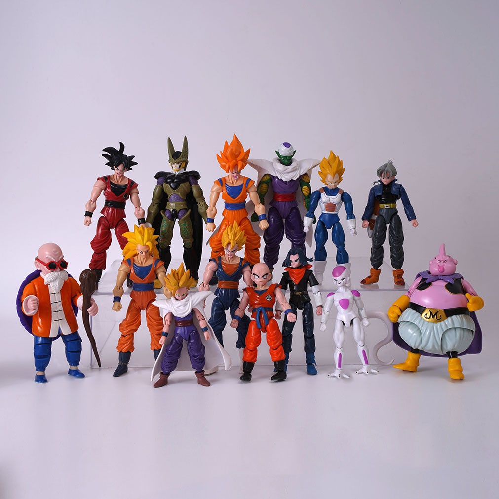 1-14PCS Anime Dragon Ball Z Su - Model Kit Vegito 评论和价格