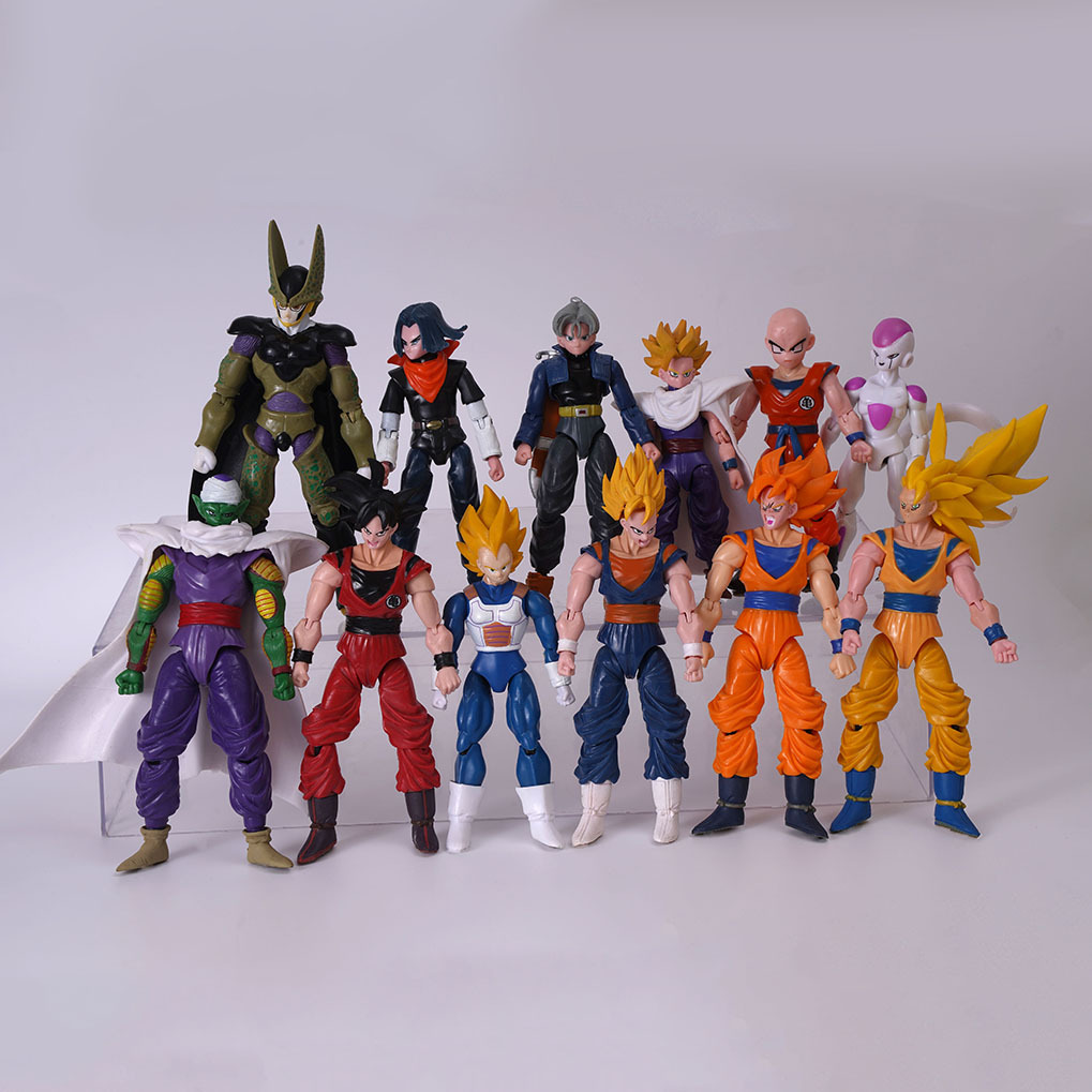 1-14PCS Anime Dragon Ball Z Su - Model Kit Vegito 评论和价格