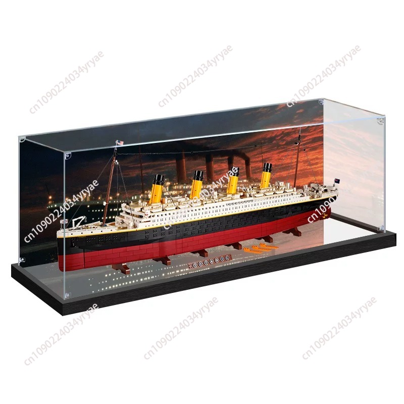 Transparent Acrylic Display Bo - Model Kit Titanic 评论和价格
