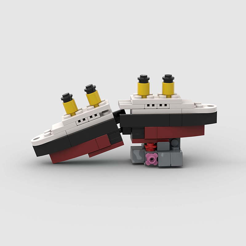 Mini RMS Titanic Sank Ship Mod - Model Kit Titanic 评论和价格