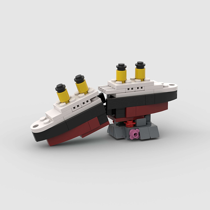Mini RMS Titanic Sank Ship Mod - Model Kit Titanic 评论和价格