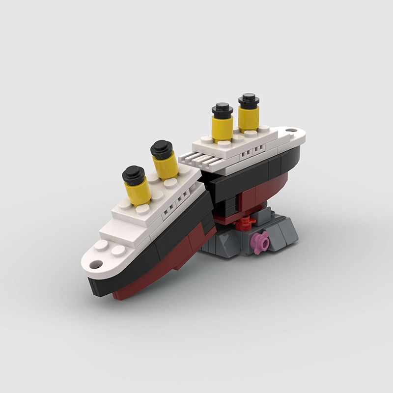 Mini RMS Titanic Sank Ship Mod - Model Kit Titanic 评论和价格