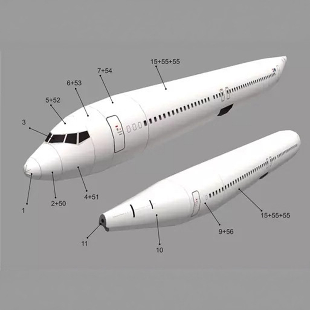 1:100 Indonesia Airlines Airpl - Model Kit Indonesia 评论和价格