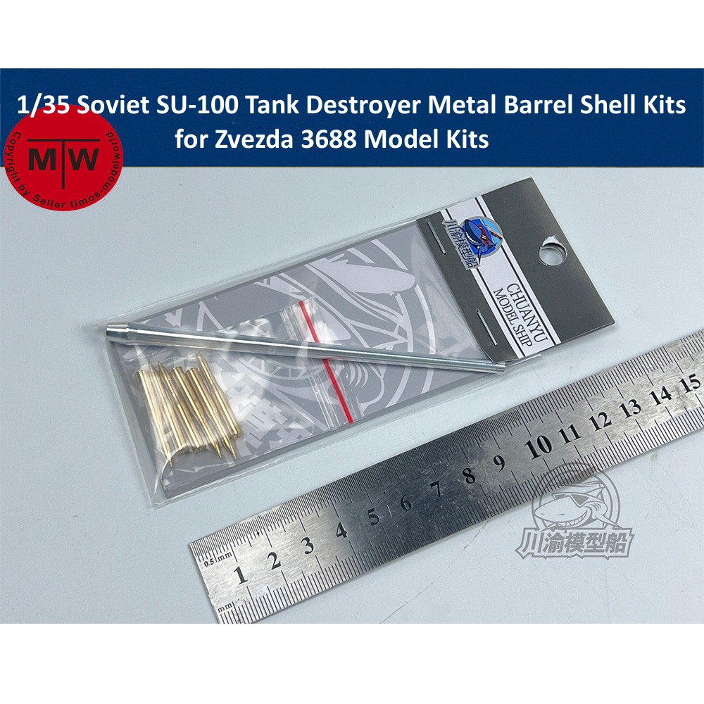 1/35 Scale Soviet SU-100 Tank  - Model Kit Zvezda 评论和价格