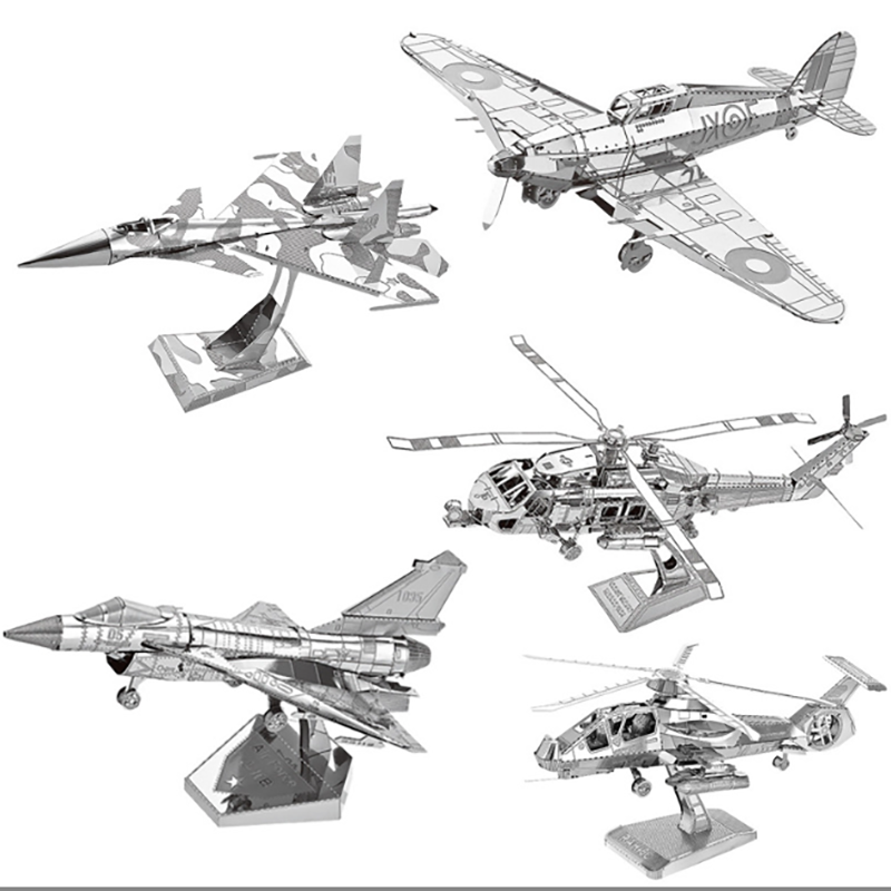 Plane 3D Metal Puzzle Model Ki - Model Kit Walmart 评论和价格