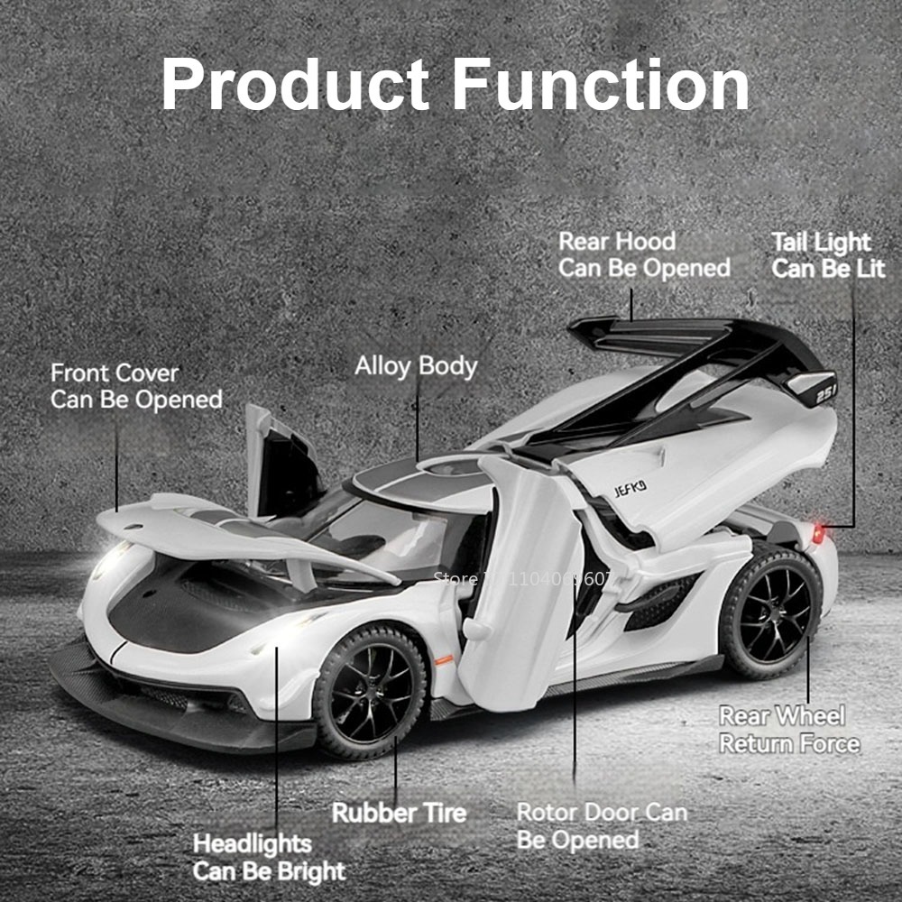 Scale 1:32 KNSG Jesko Car Mode - Model Kit Ferrari 评论和价格