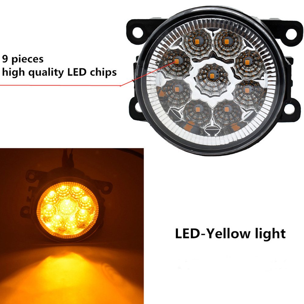 2PCS Car LED Fog Light Assembl - Model Kit Titanic 评论和价格