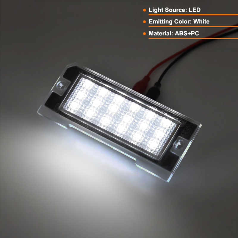 1Pcs LED License Plate Light F - Model Kit Land Rover 评论和价格