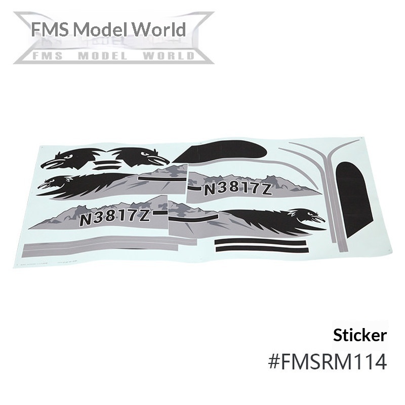 FMS RC Plane Decals For 1700mm - Model Kit Land Rover 评论和价格