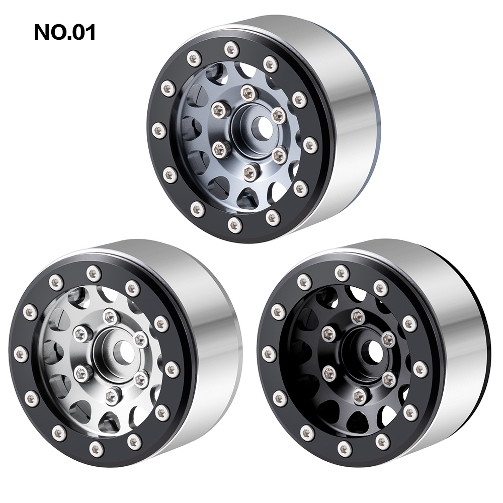 YEAHRUN 4Pcs 1.55inch Aluminum - Model Kit Tamiya 评论和价格