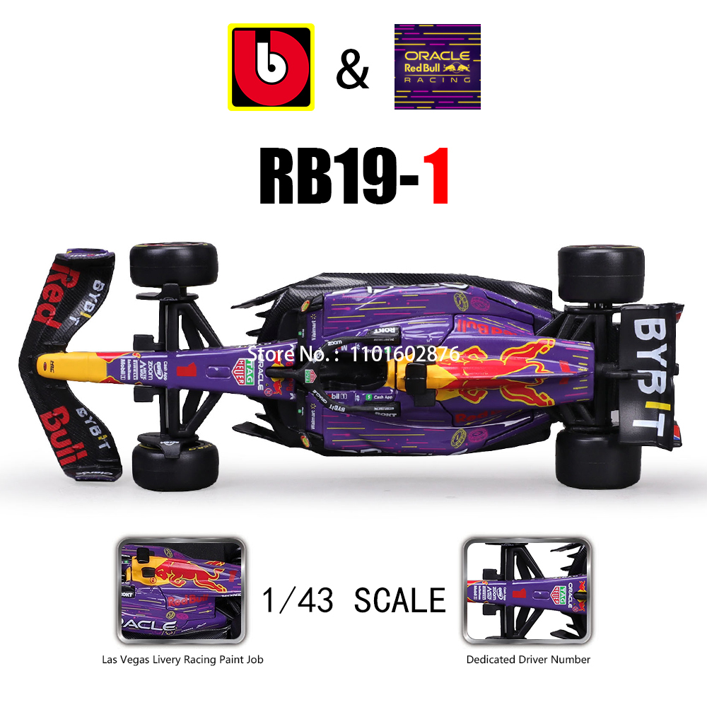 Bburago 1:43 2023 F1 Red Bull  - Model Kit Ferrari 评论和价格