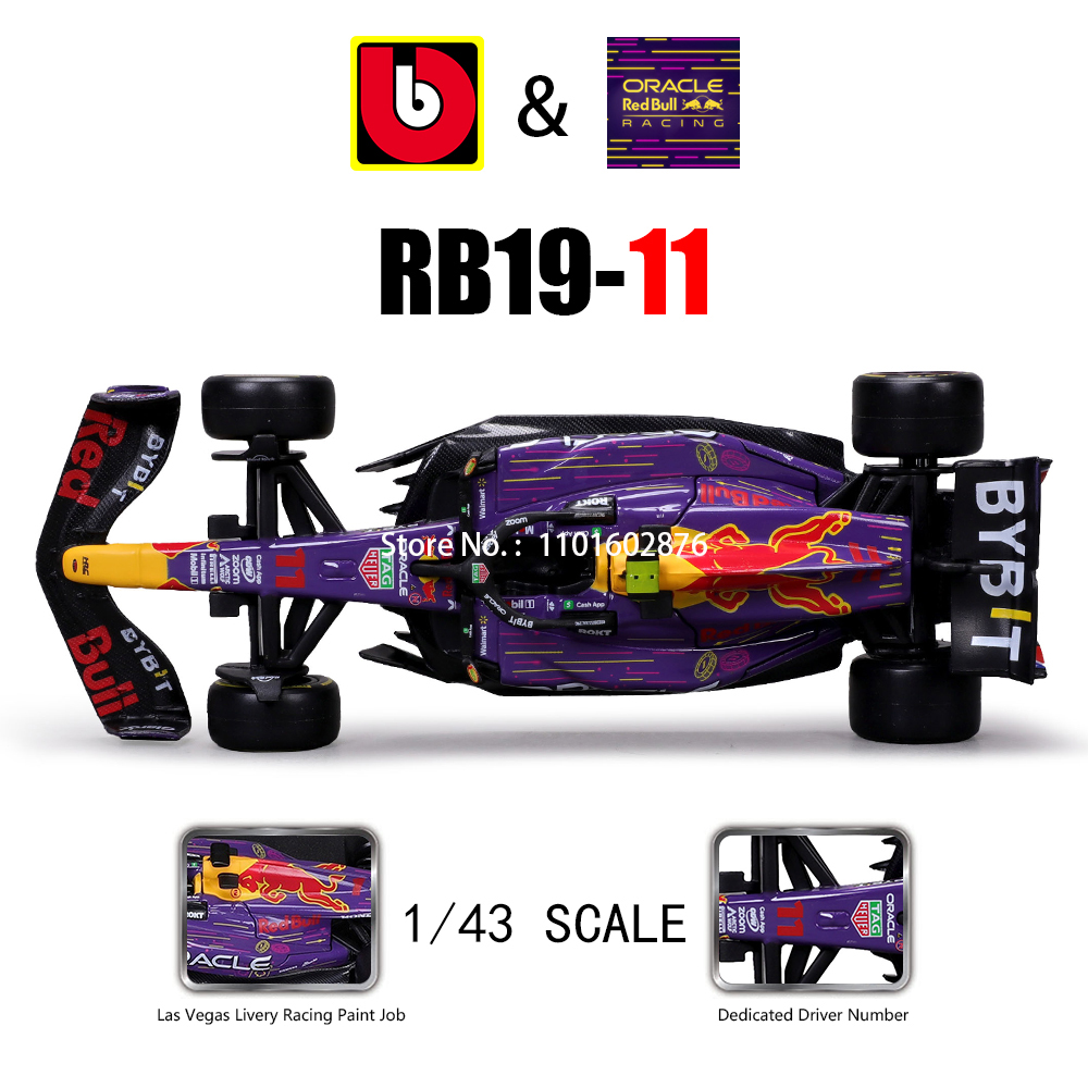 Bburago 1:43 2023 F1 Red Bull  - Model Kit Ferrari 评论和价格