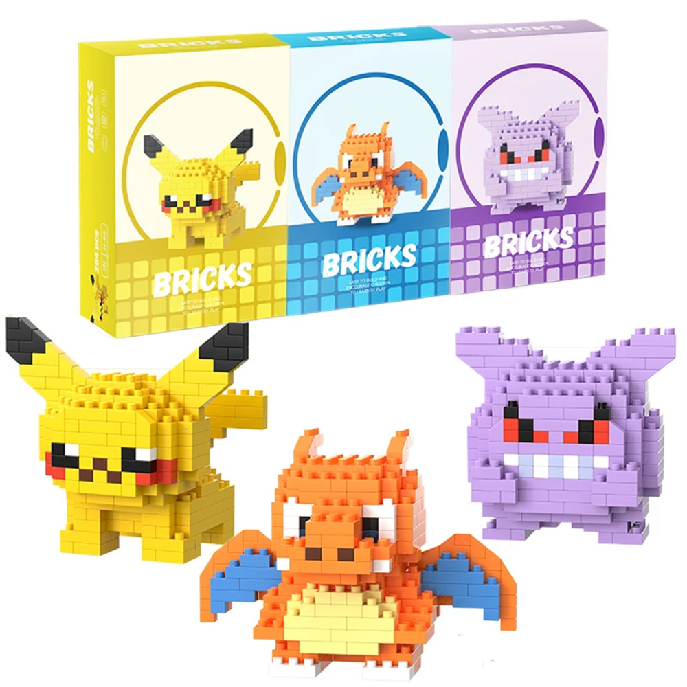 Pokemon Micro Building Blocks  - Model Kit Ikaruga 评论和价格