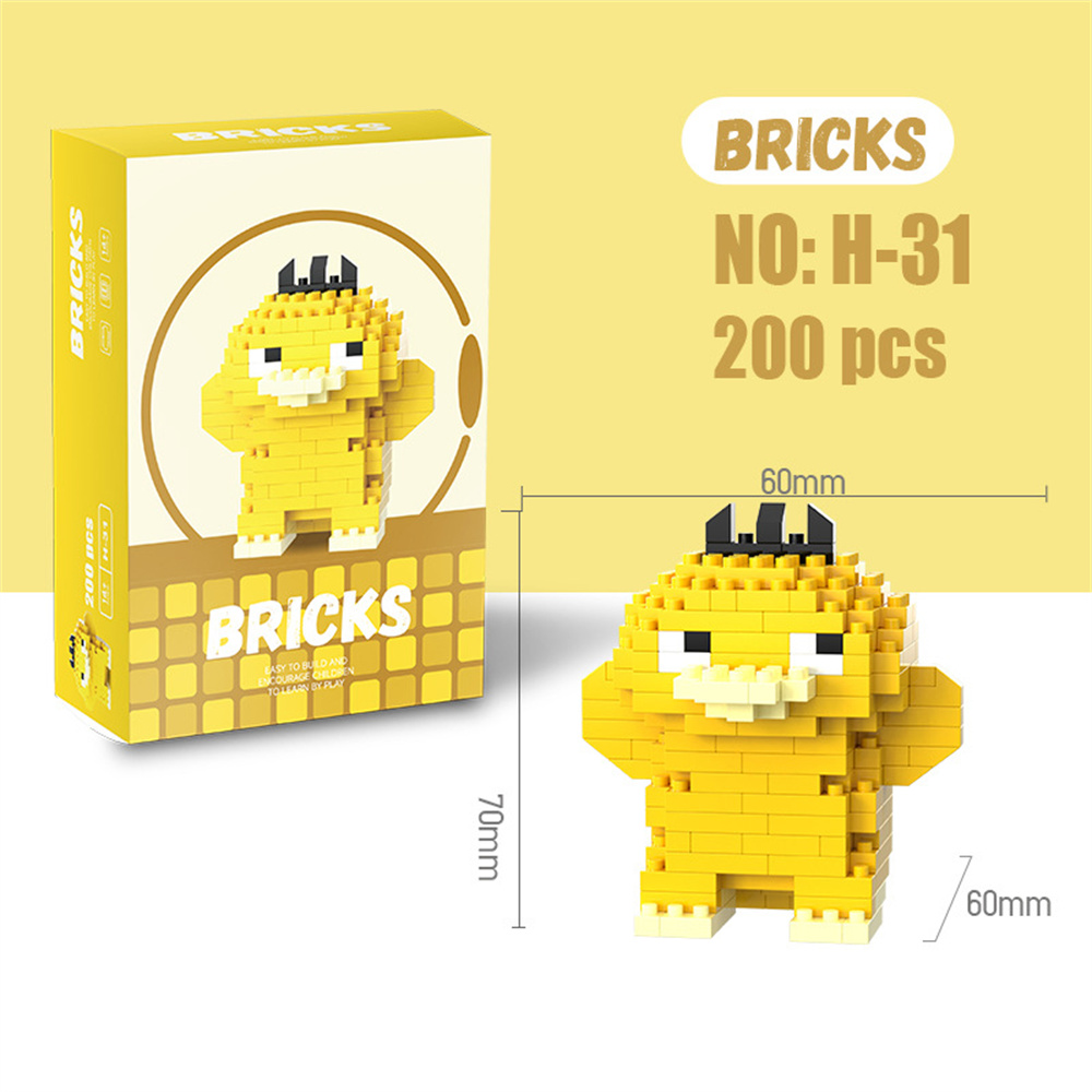 Pokemon Micro Building Blocks  - Model Kit Ikaruga 评论和价格