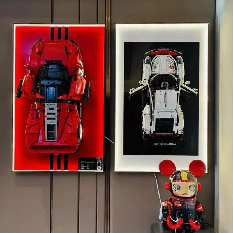 Only Display Wallboard Wall su - Model Kit Ferrari 评论和价格