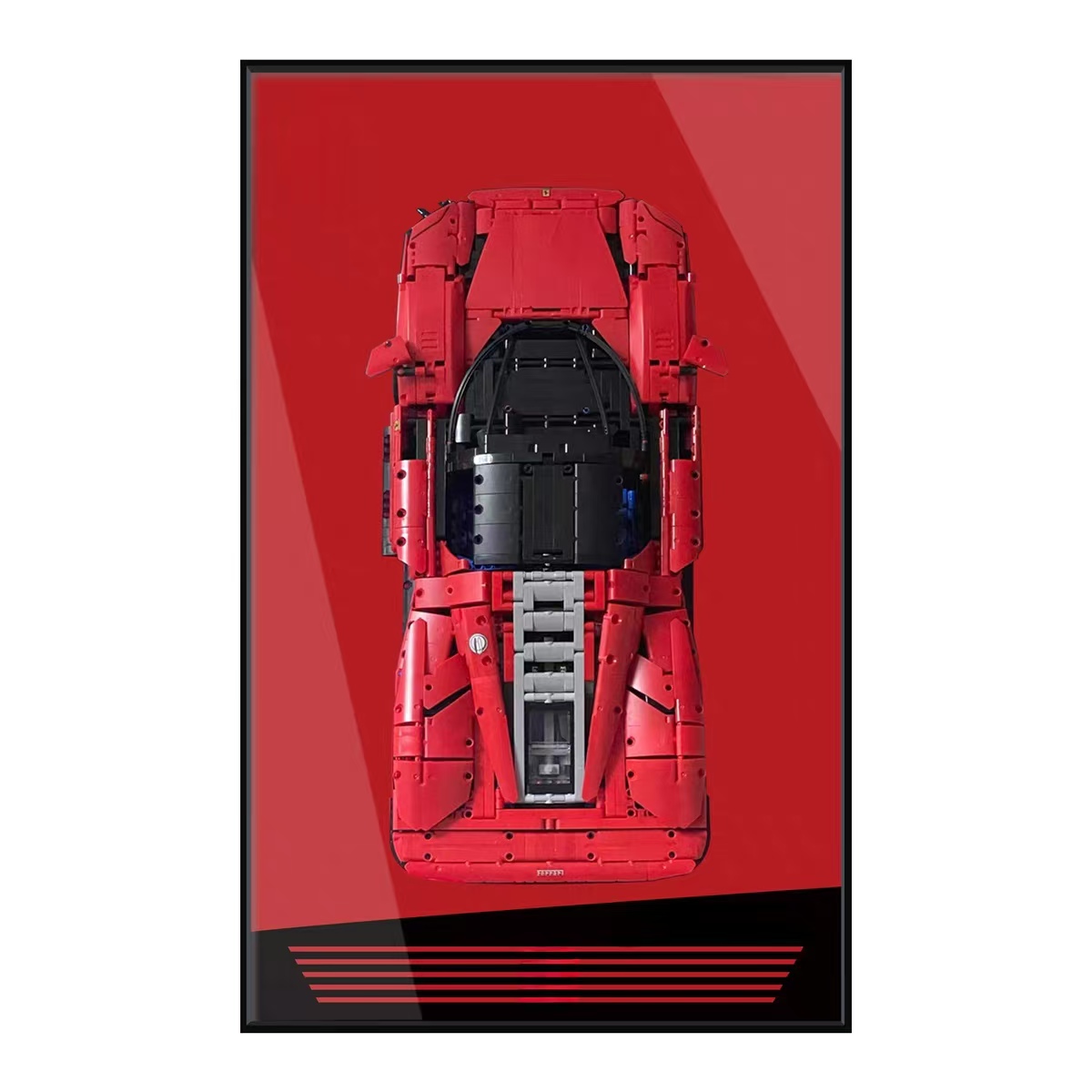Only Display Wallboard Wall su - Model Kit Ferrari 评论和价格