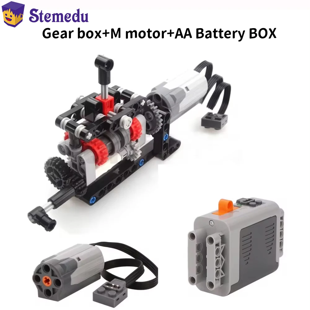 MOC High-tech 4 Speeds Gearbox - Model Kit Walmart 评论和价格