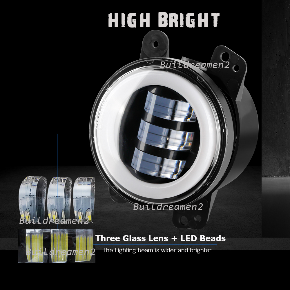 2 Pieces Car LED Fog Light Ass - Model Kit Land Rover 评论和价格