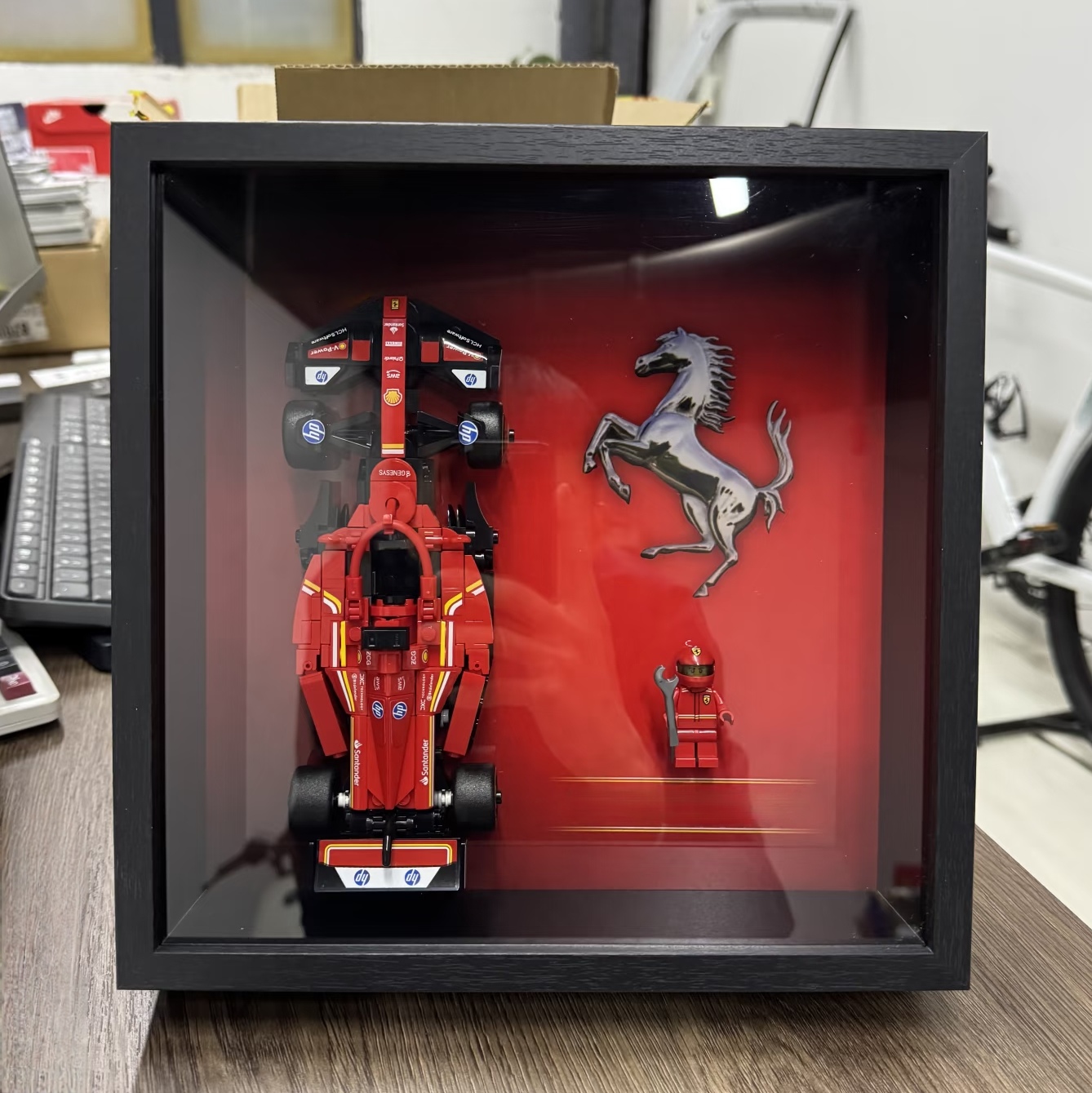 Display Wallboard Wall suitabl - Model Kit Ferrari 评论和价格