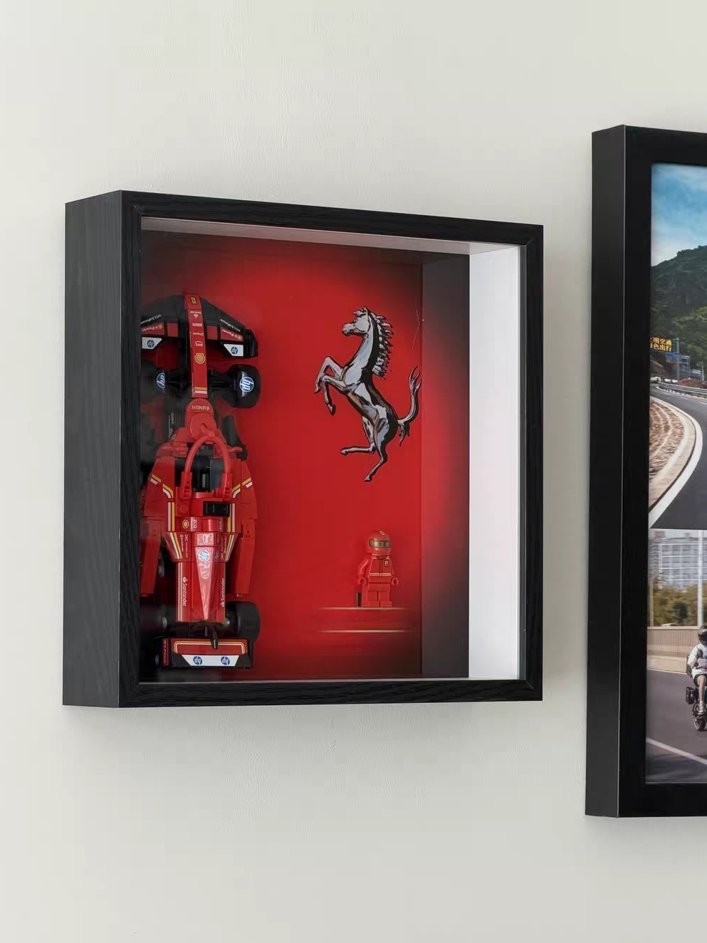 Display Wallboard Wall suitabl - Model Kit Ferrari 评论和价格