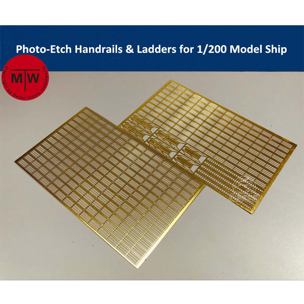Photo-Etched PE Handrail & Lad - Photo Etch Brass 评论和价格