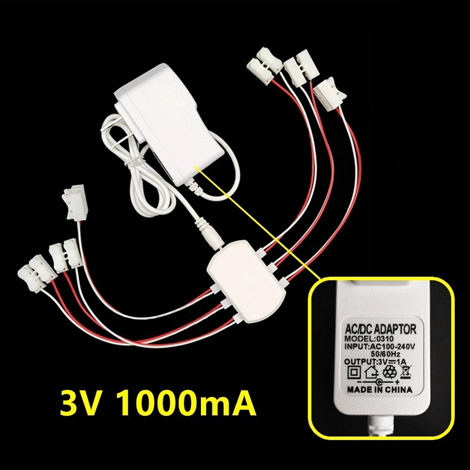3V 1A Power Supply 6 Ports Wir - Model Kit Hobby 评论和价格