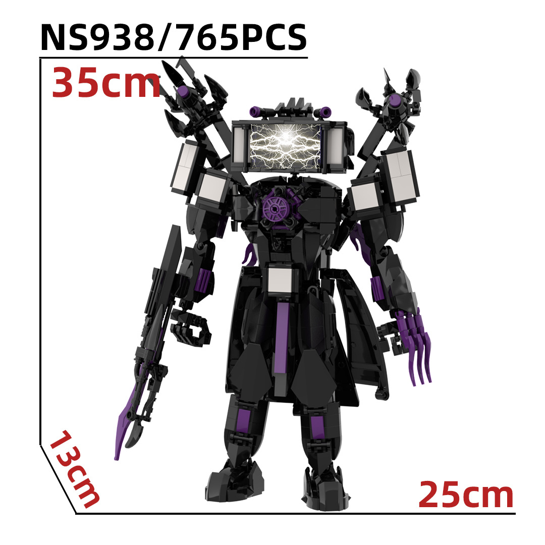MOC Titan Tv Man Clock Univers - Model Kit Titanic 评论和价格