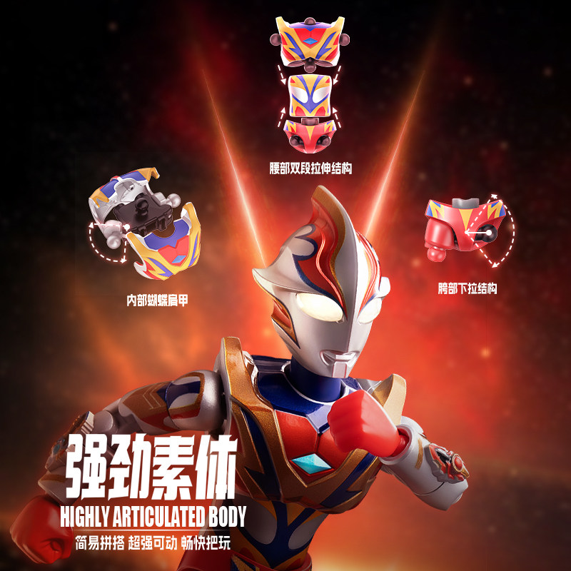 Buluke Ultraman Zero Assembled - Model Kit Ultraman Zero 评论和价格