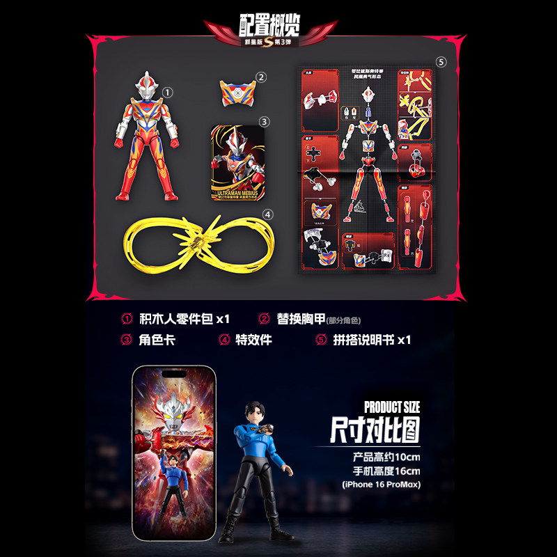 Buluke Ultraman Zero Assembled - Model Kit Ultraman Zero 评论和价格