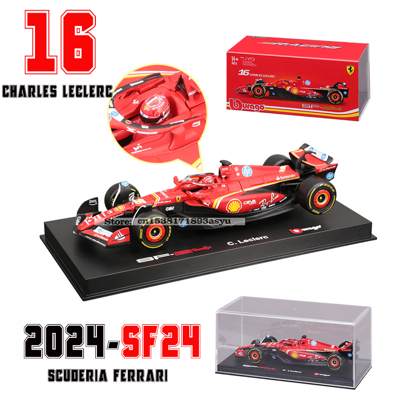 Bburago 1:43 f1 2024 Ferrari S - Model Kit Ferrari 评论和价格