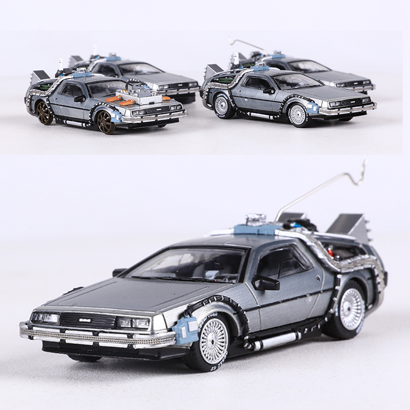 MJ 1:64 DeLorean DMC I II III  - Model Kit Ferrari 评论和价格