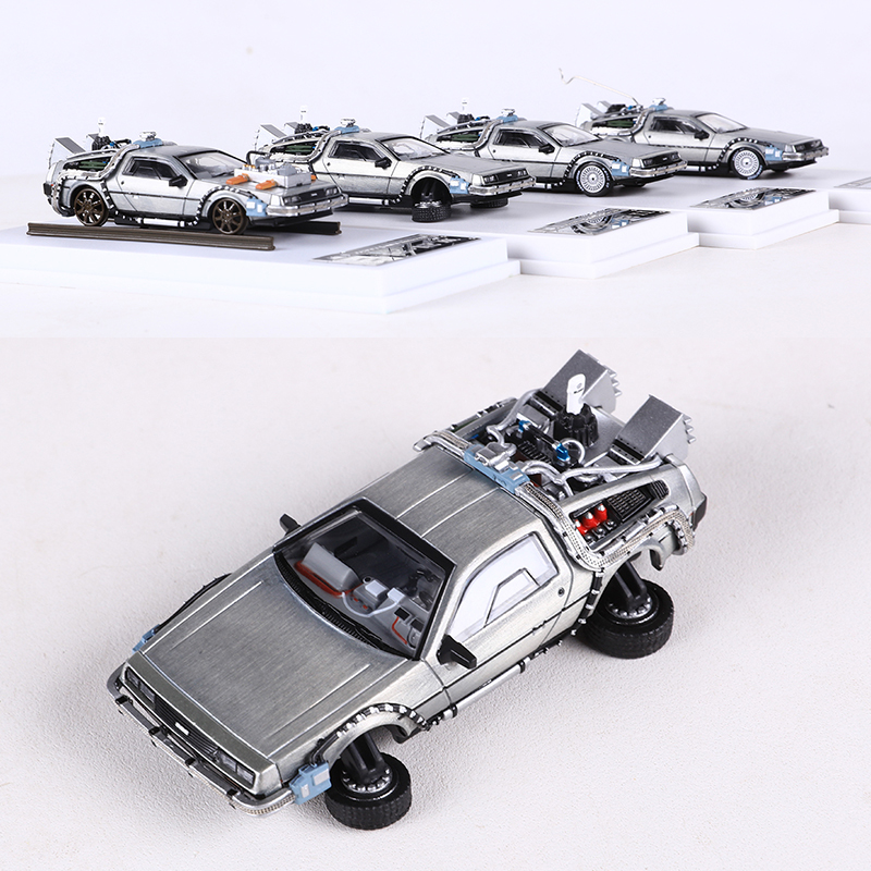 MJ 1:64 DeLorean DMC I II III  - Model Kit Ferrari 评论和价格