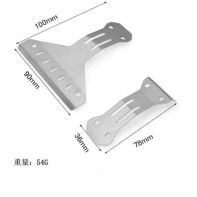 Stainless Steel Front and Rear - Model Kit Tamiya 评论和价格